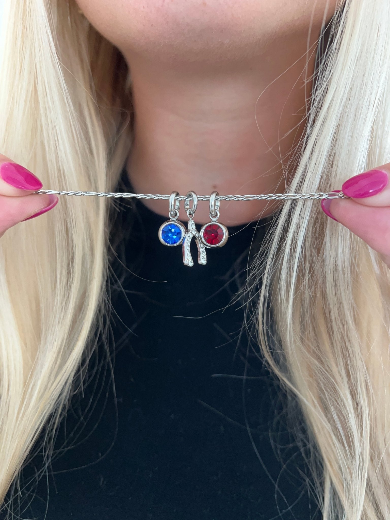 July Birthstone Interchangeable Charm by ALEX AND ANI at Shirley Shoppe