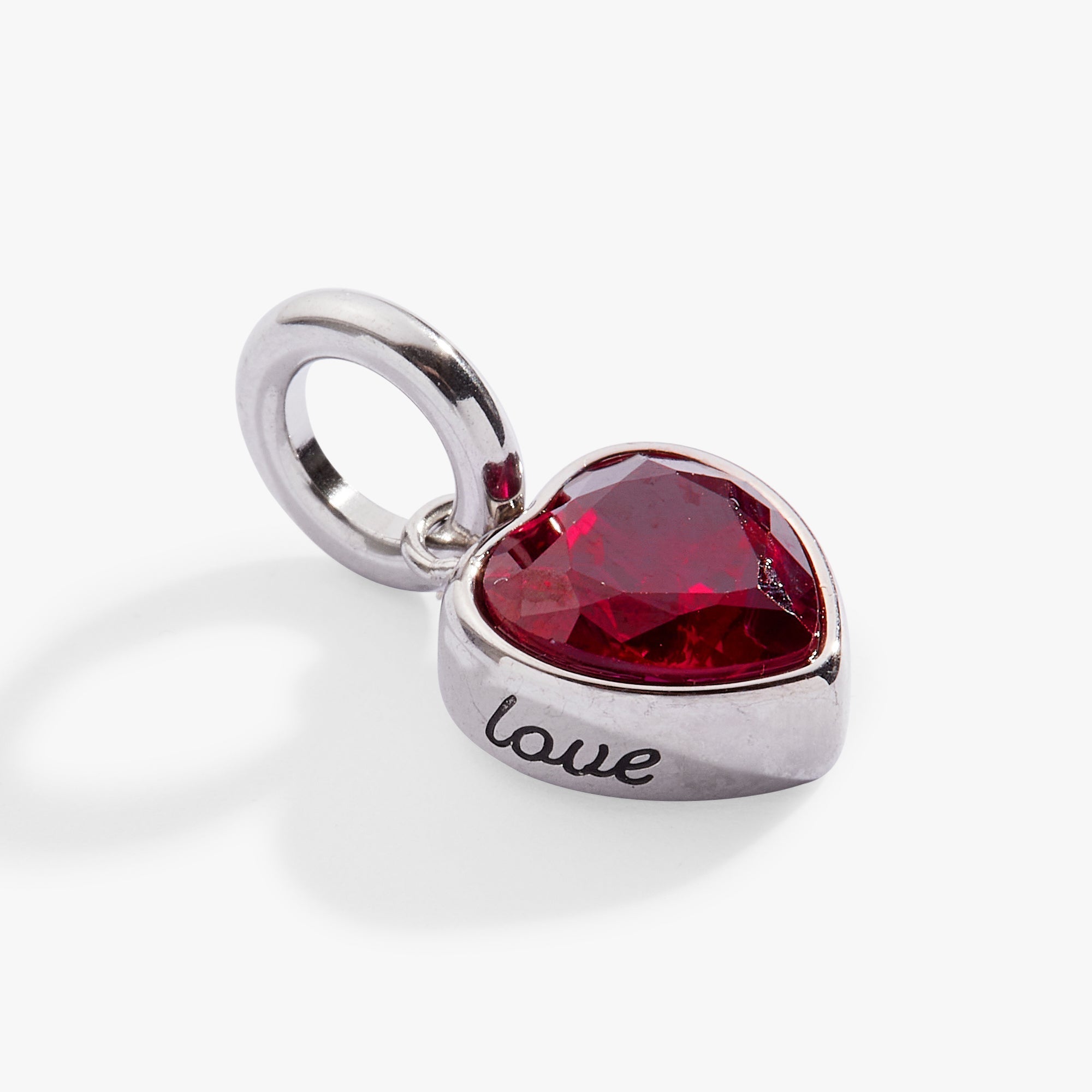 July 'Love' Heart Birthstone Charm by ALEX AND ANI at Shirley Shoppe