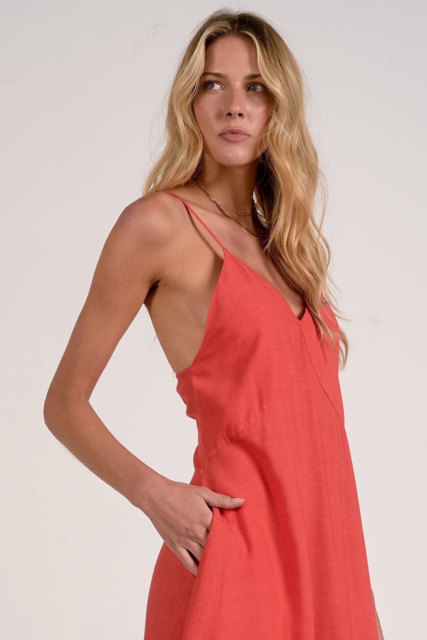 July Maxi Red by Shop Elan at Shirley Shoppe