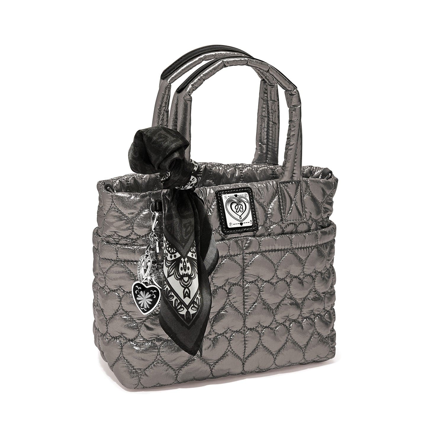 Kamille Metallic Cross Body Bag