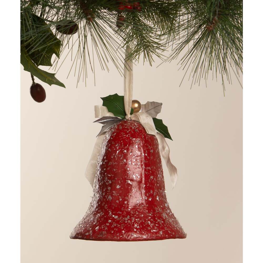 Kitschmas Snowman in Bell | Bethany Lowe | Christmas Decor