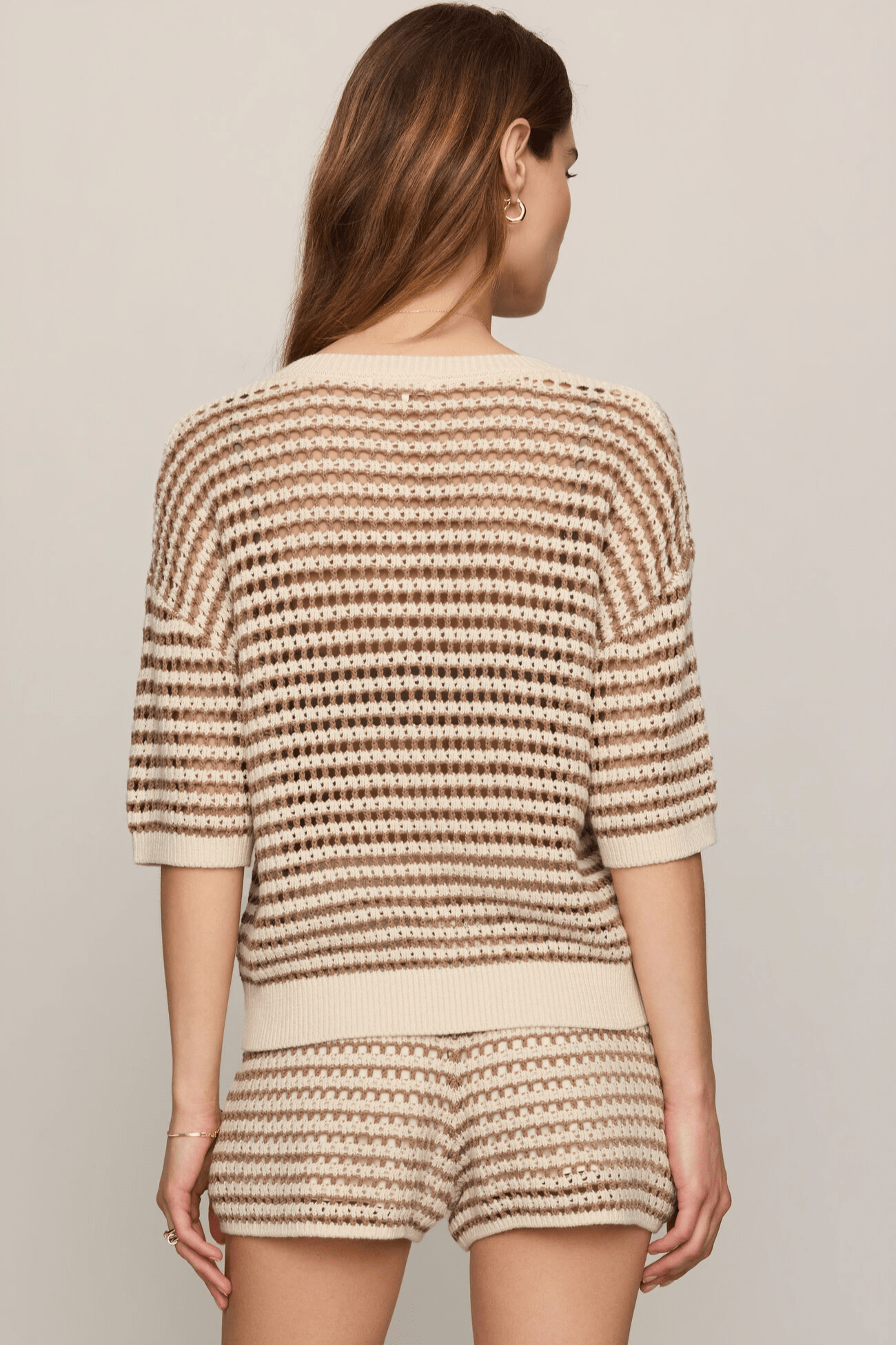 Kylo Striped Sweater by z supply at Shirley Shoppe