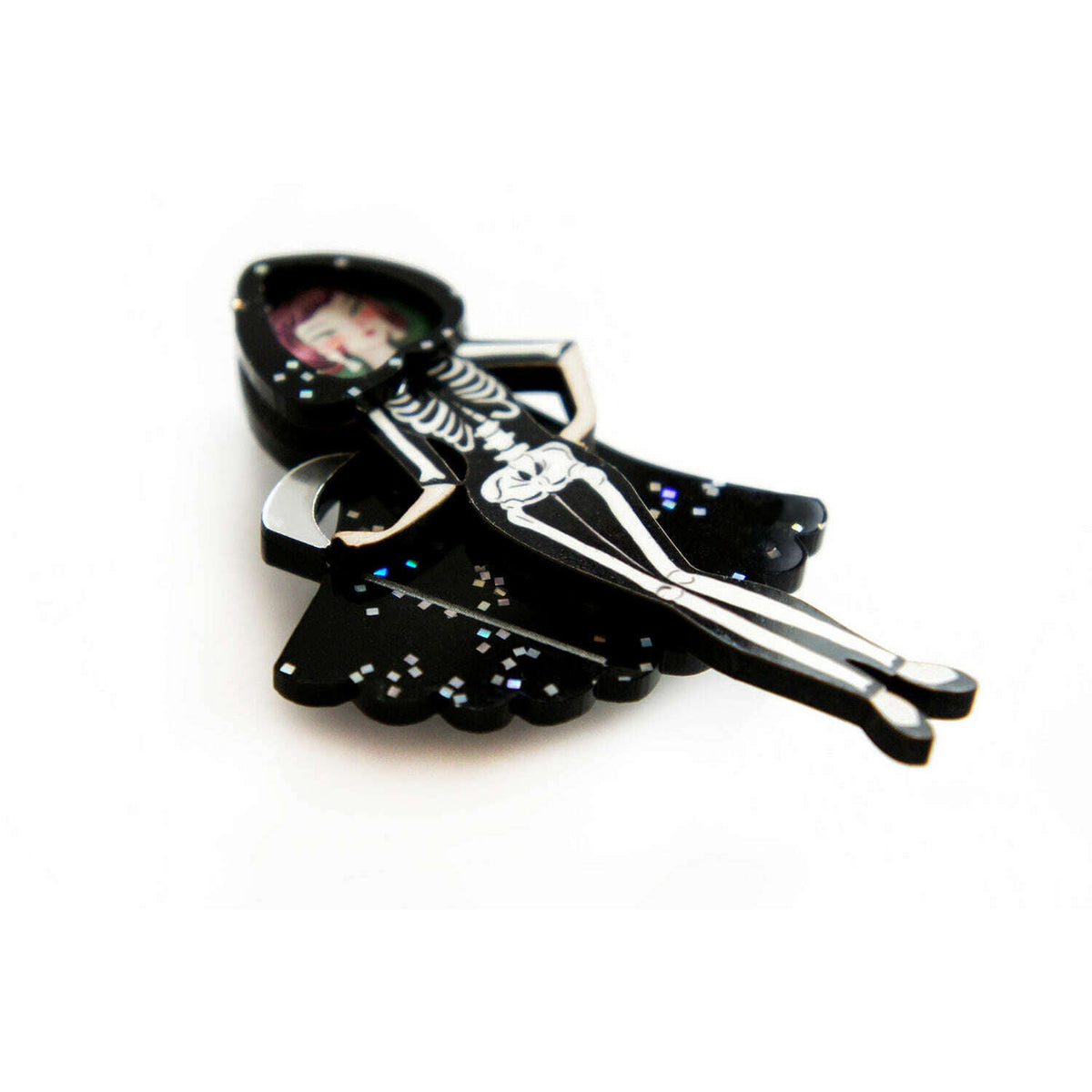Death Girl Brooch by Laliblue | PRE-ORDER SHIPS IN 2-3 WEEKS