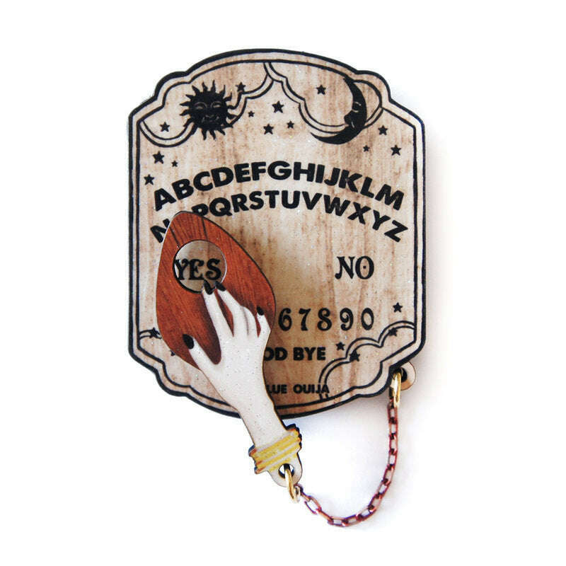 Ouija Board Brooch by Laliblue
