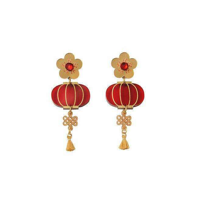 Lantern Party Earrings by Laliblue