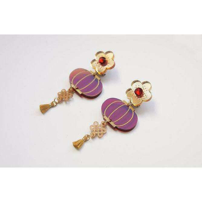 Lantern Party Earrings by Laliblue