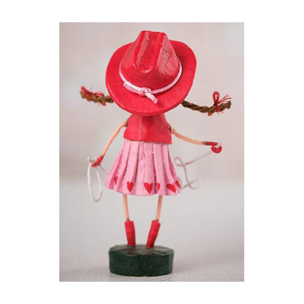 Lassoed by Love Valentine's Day Figurine by Lori Mitchell