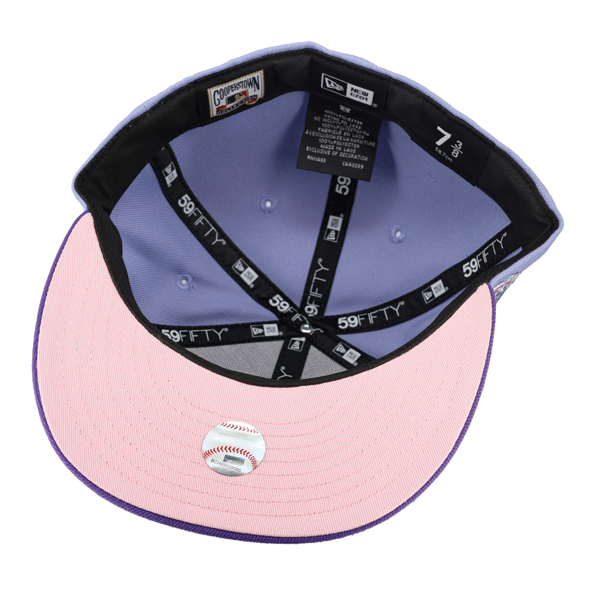 Tampa Bay Rays 2008 World Series Patch New Era 59Fifty Fitted Hat