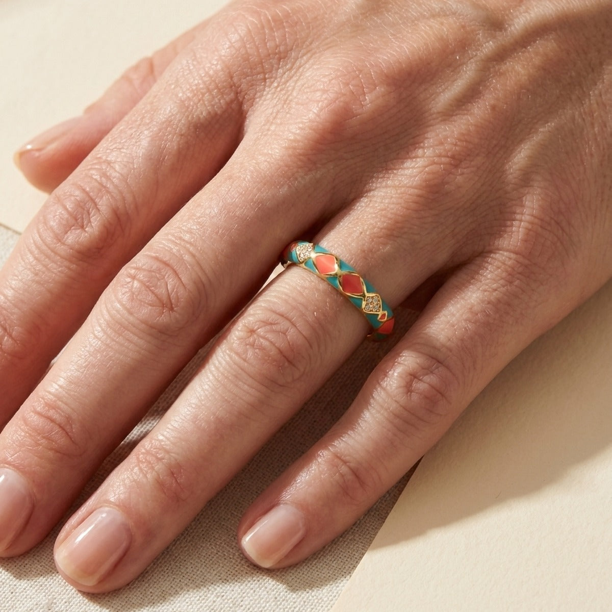 Fierce Edge Stackable Ring