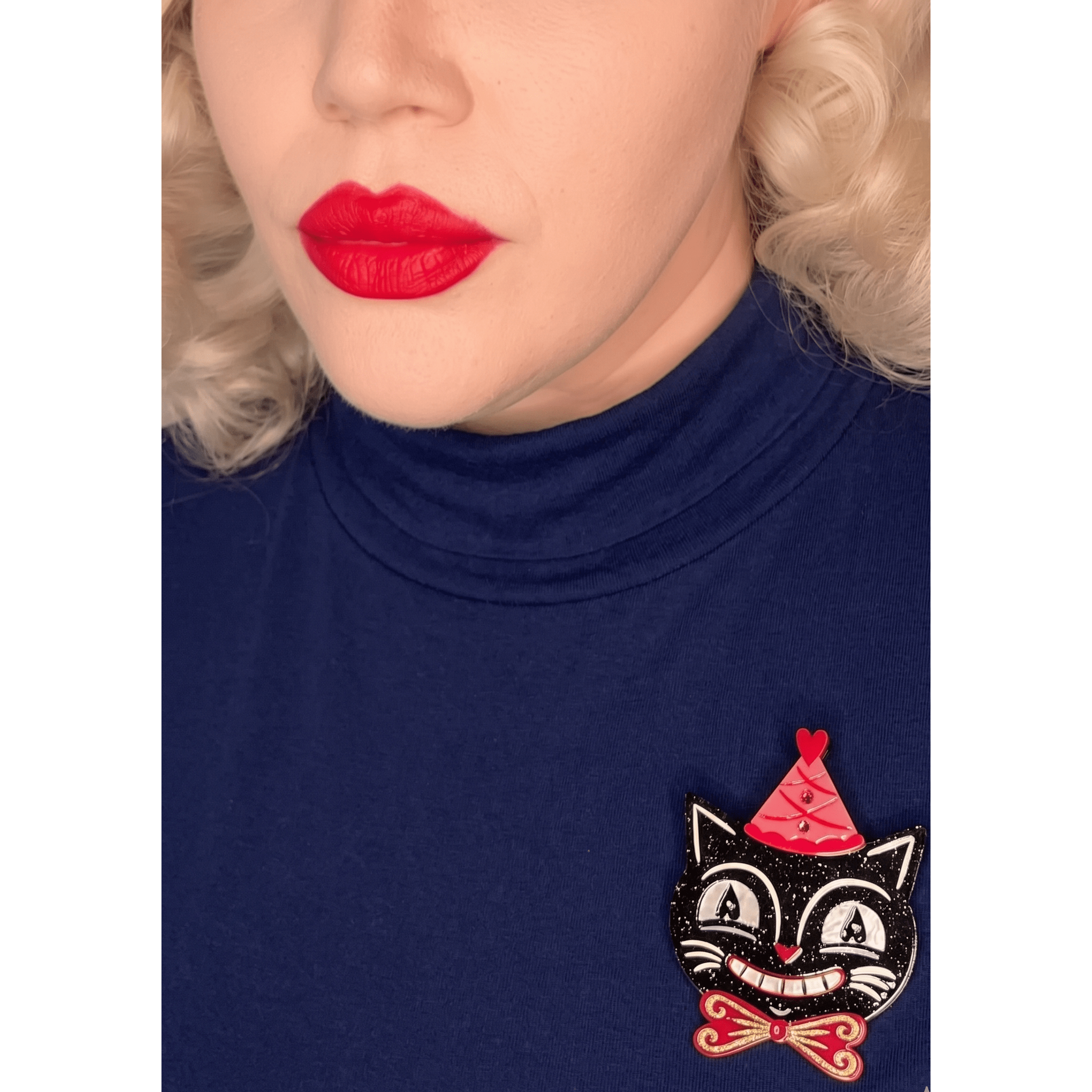 Sweetheart Jack Brooch by Johanna Parker x Lipstick & Chrome