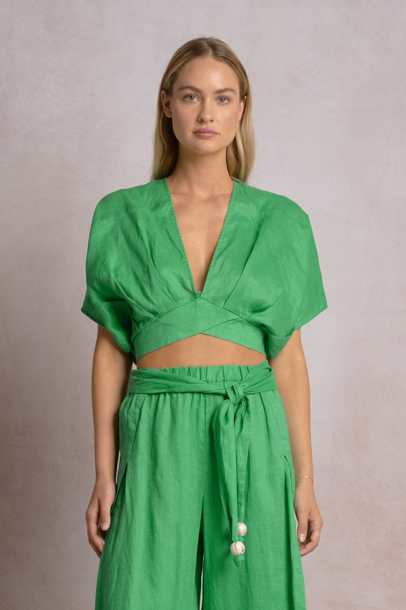 Lola Top Green by Shop Elan at Shirley Shoppe