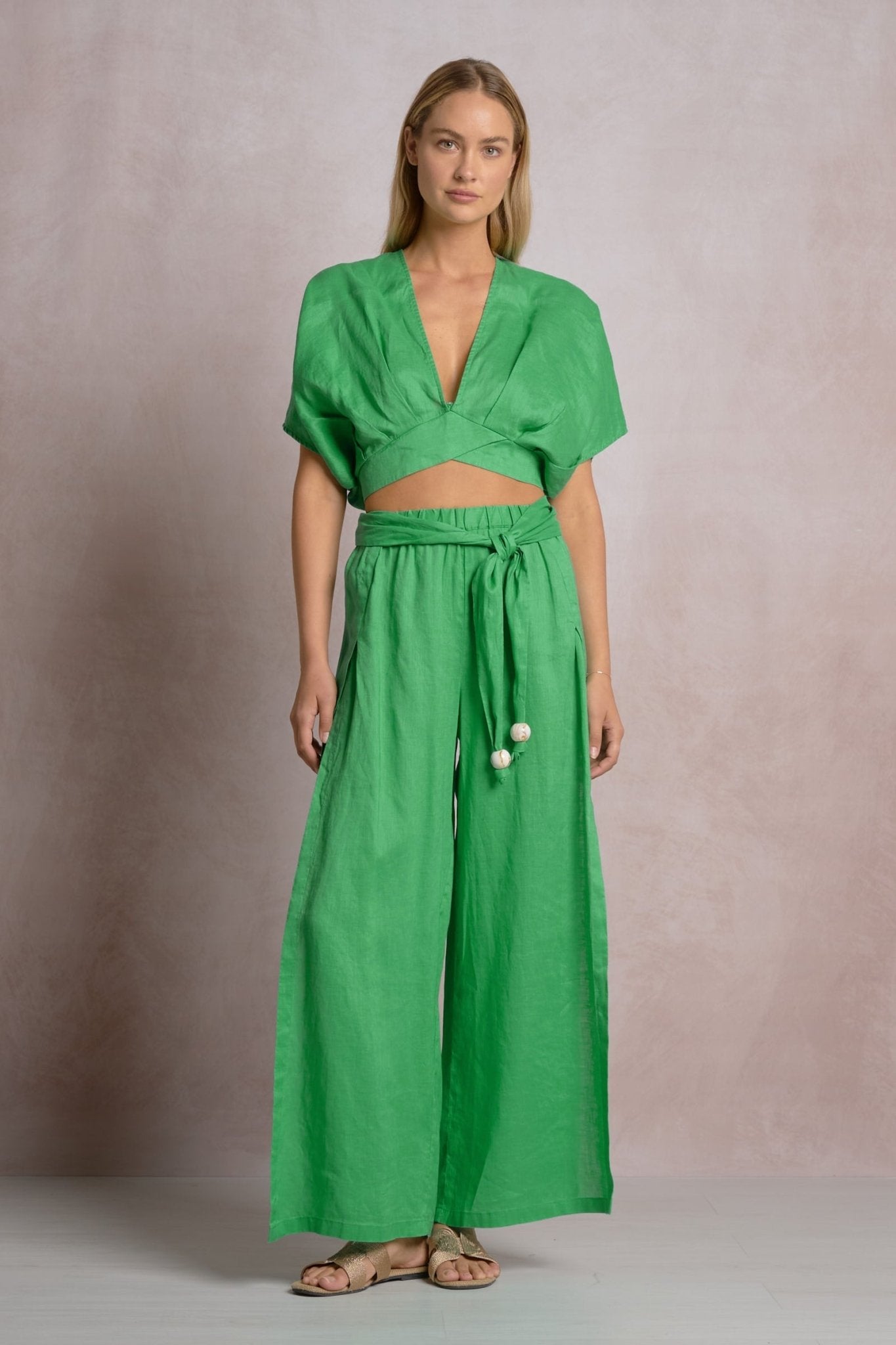 Lola Top Green by Shop Elan at Shirley Shoppe
