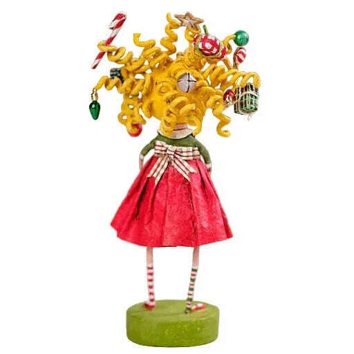 Gabby Giftmas Christmas Figurine by Lori Mitchell - SHIPS AUGUST