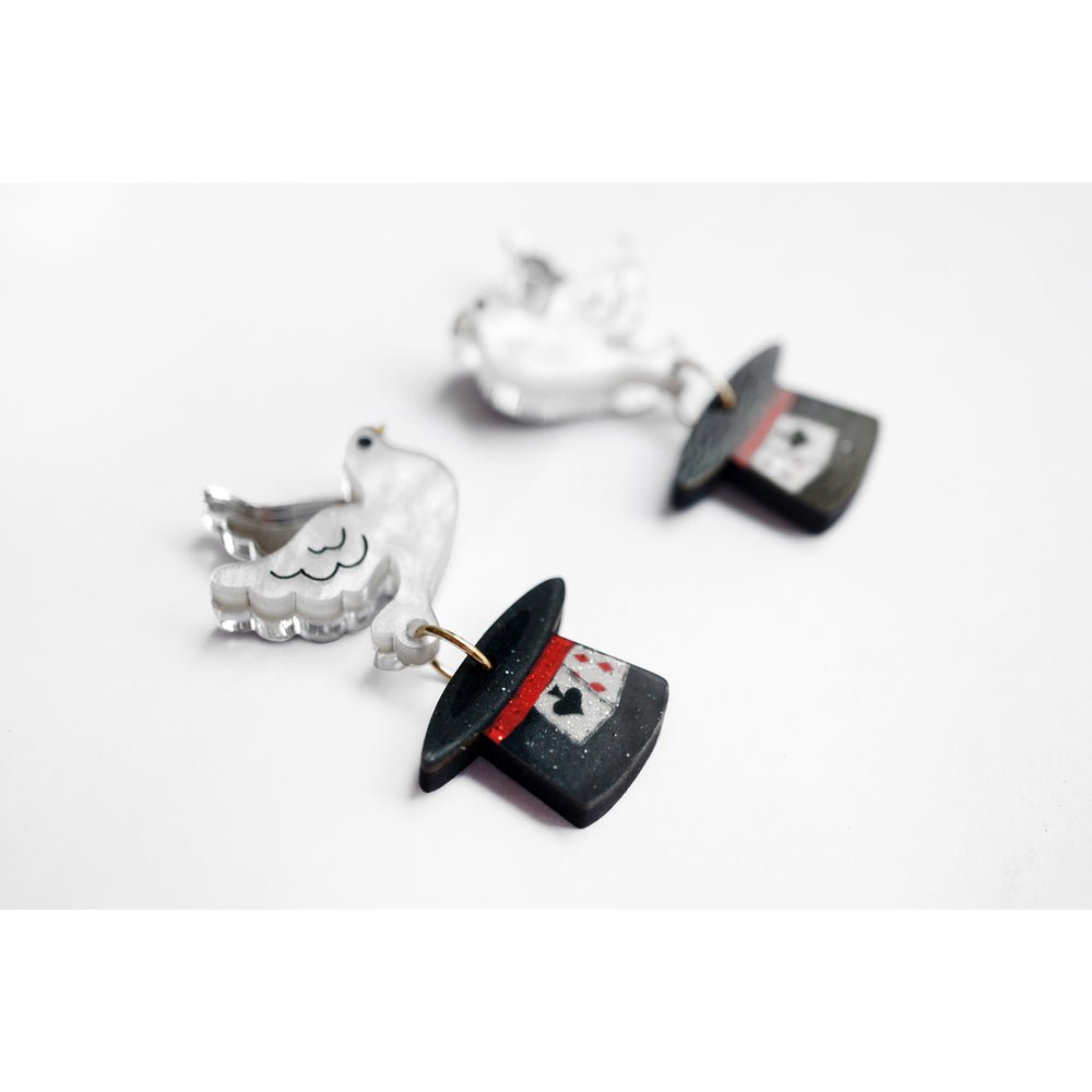 Magic Trick Earrings by Laliblue by Quirks! at Shirley Shoppe