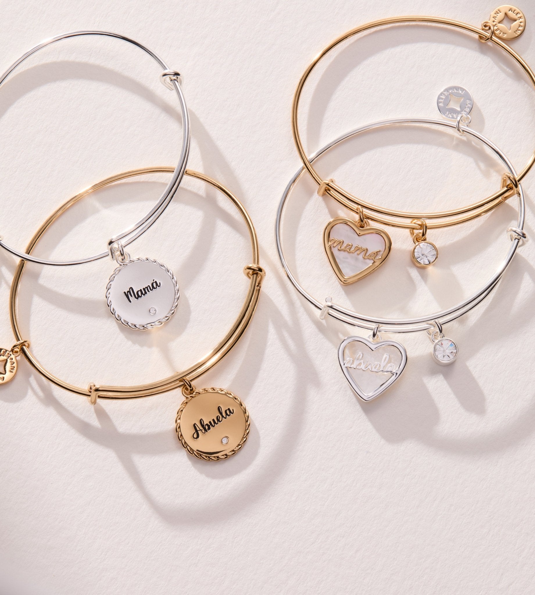 Mamá Charm Bangle by ALEX AND ANI at Shirley Shoppe