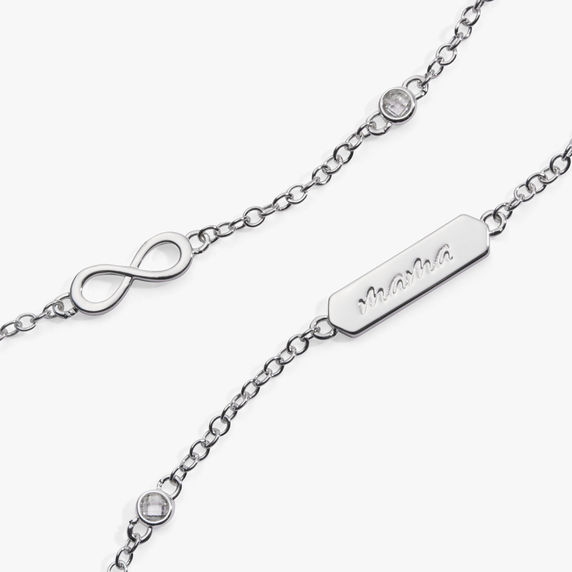 Mama Infinity Chain Double Strand Bracelet by ALEX AND ANI at Shirley Shoppe