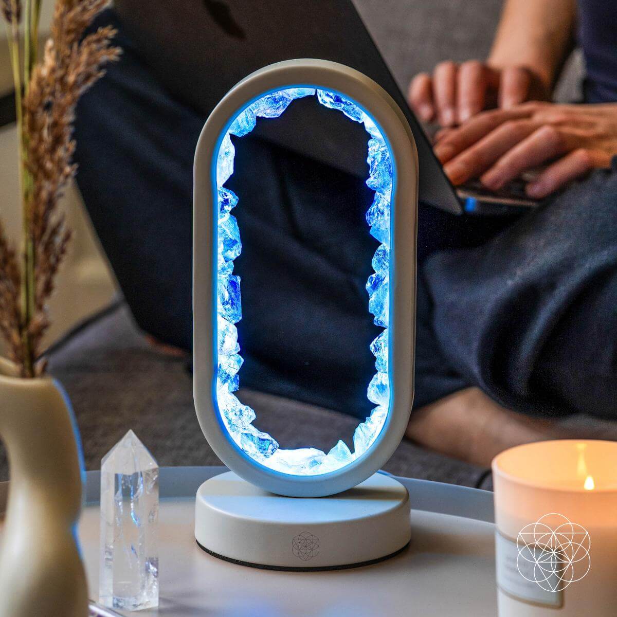 Manifest Success - Clear Quartz Lamp of Achievement by Conscious Items at Shirley Shoppe