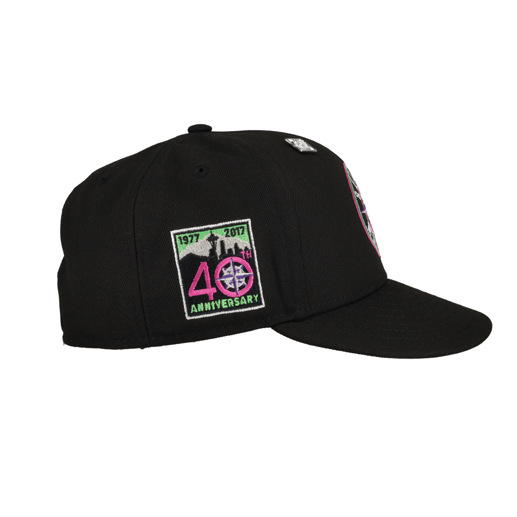 Seattle Mariners 40th Anniversary Patch 59Fifty Fitted Hat