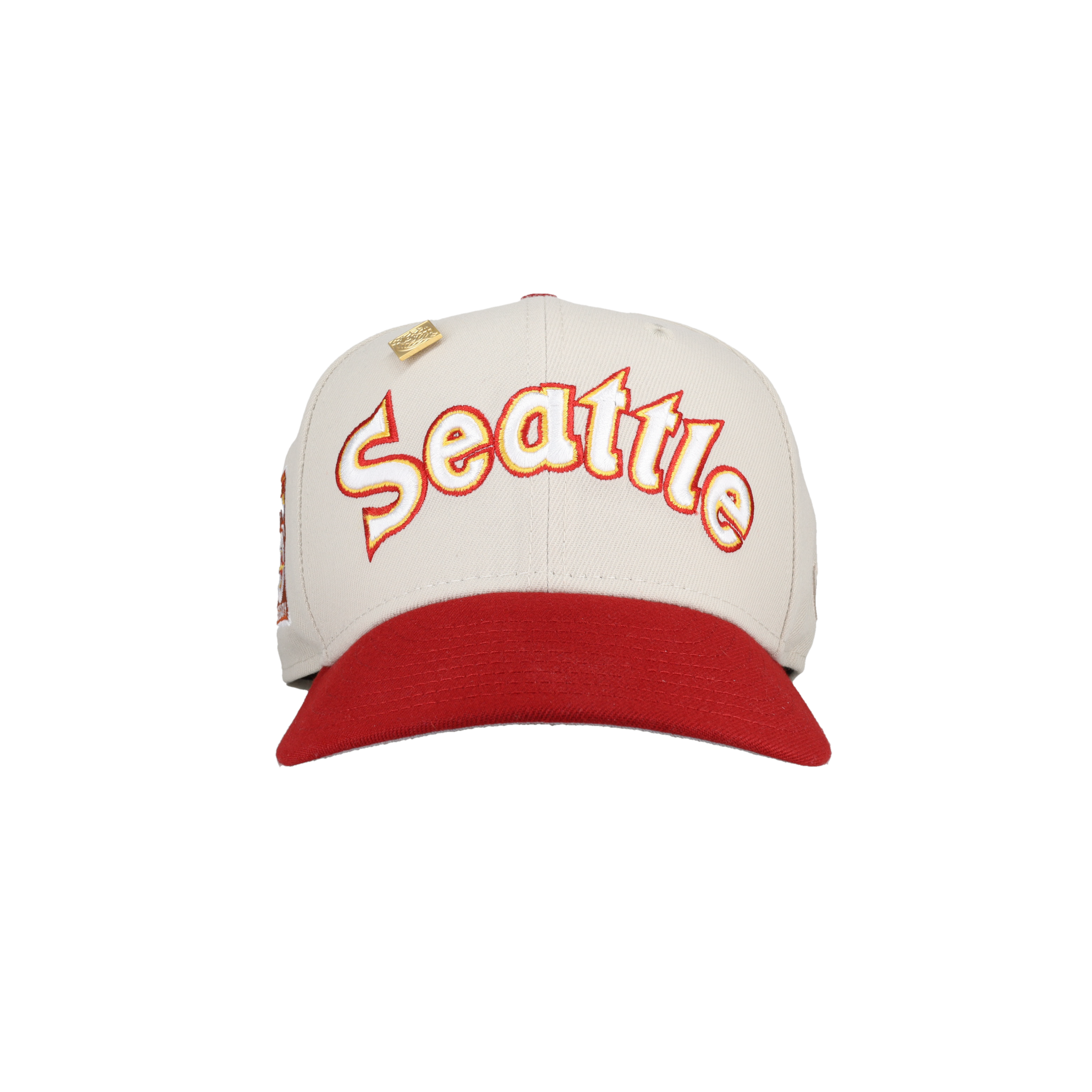 Seattle Mariners April 4th Collection 40th Anniversary Patch Fitted Hat