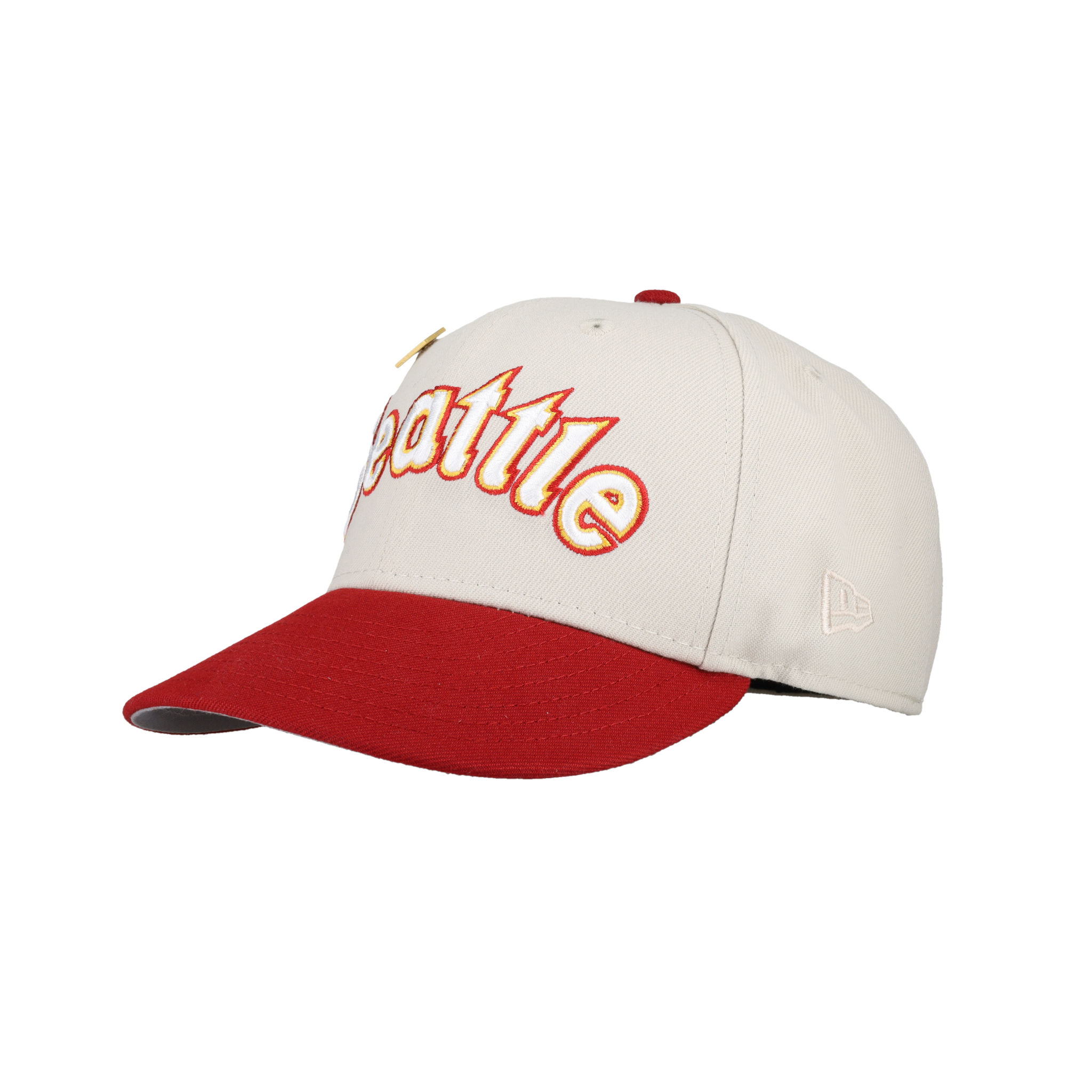 Seattle Mariners April 4th Collection 40th Anniversary Patch Fitted Hat