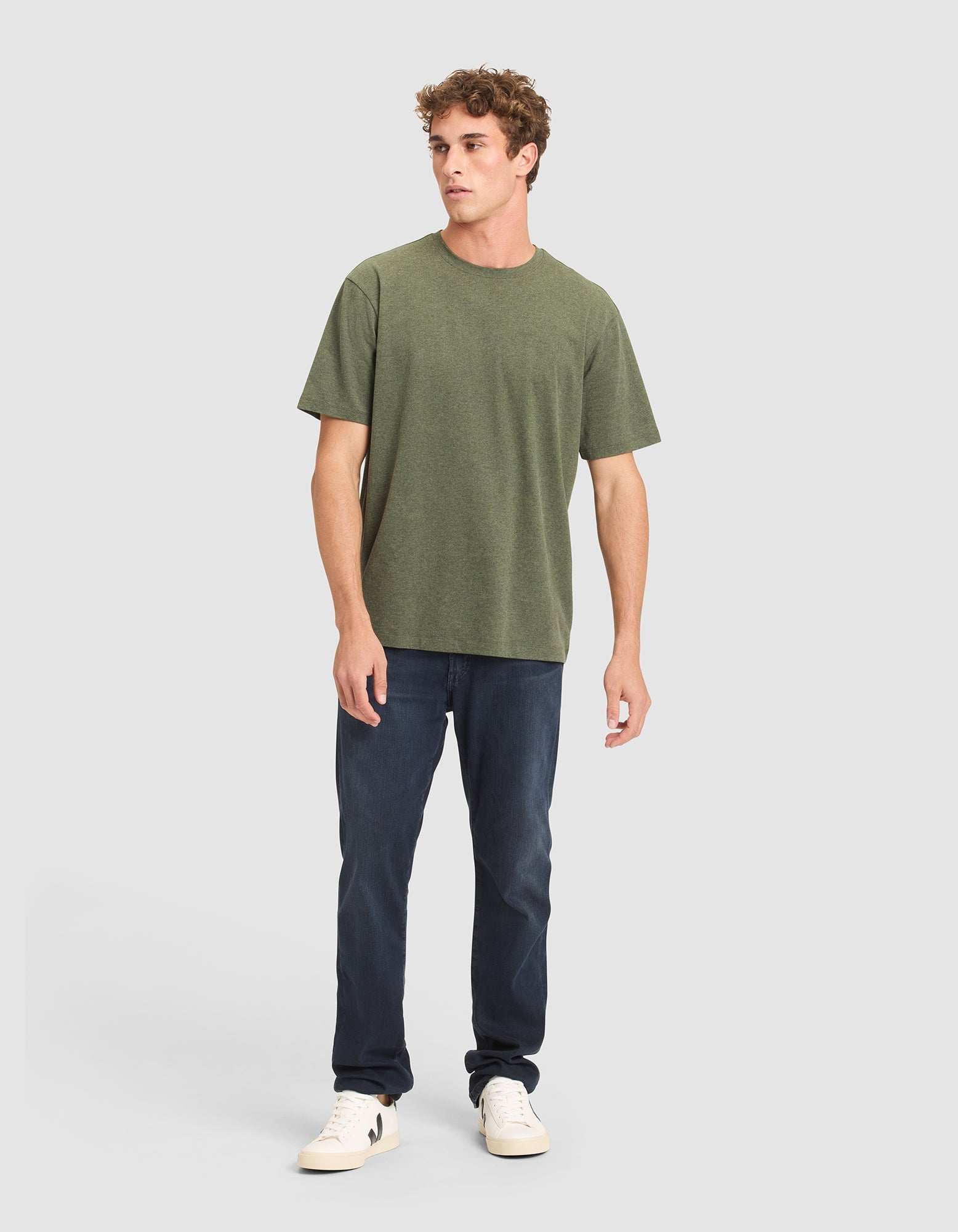 Men's All Day Tee by Cozy Earth at Shirley Shoppe