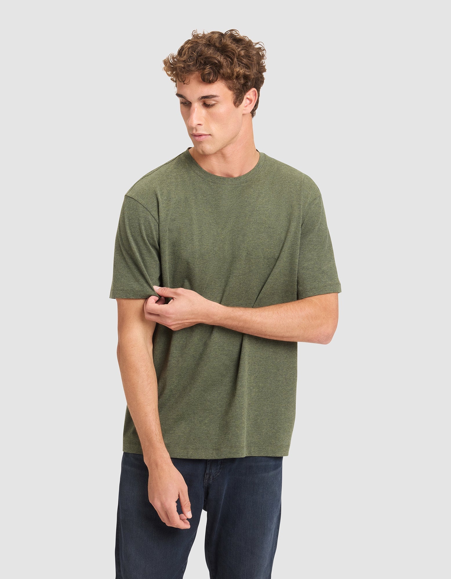 Men's All Day Tee by Cozy Earth at Shirley Shoppe