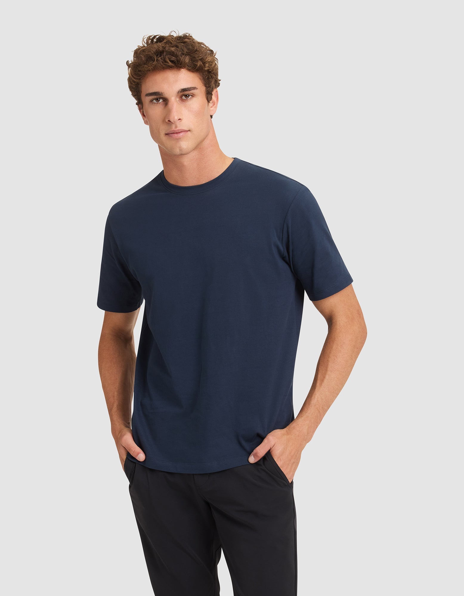 Men's All Day Tee by Cozy Earth at Shirley Shoppe