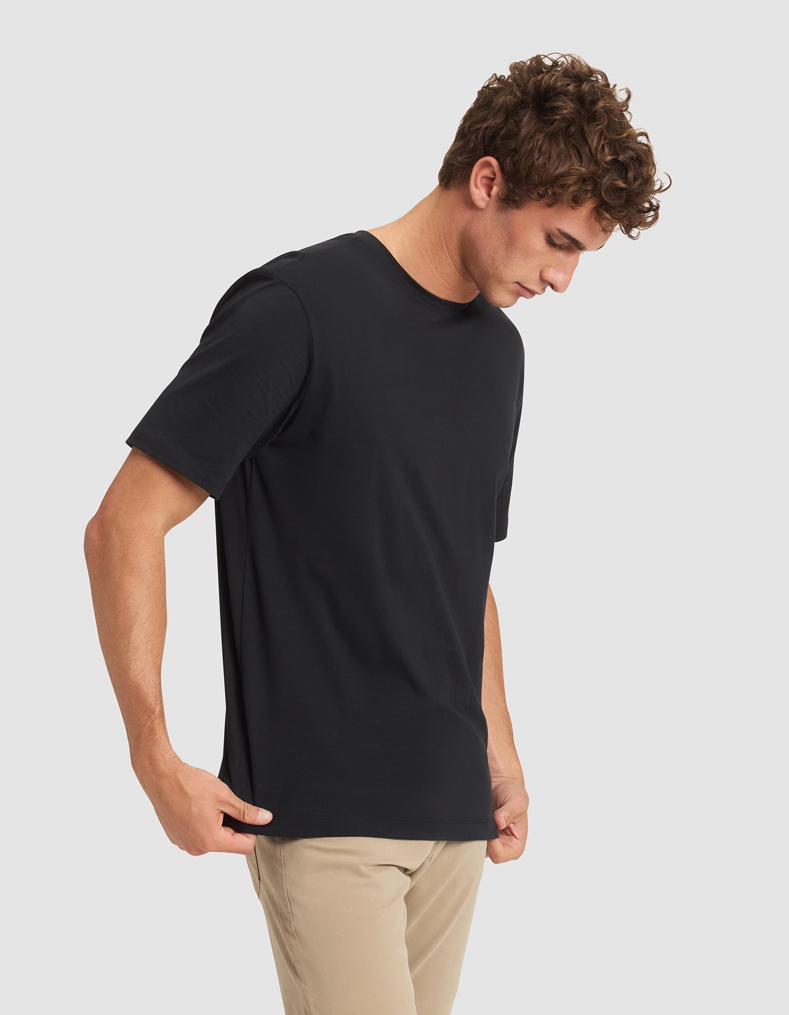 Men's All Day Tee by Cozy Earth at Shirley Shoppe