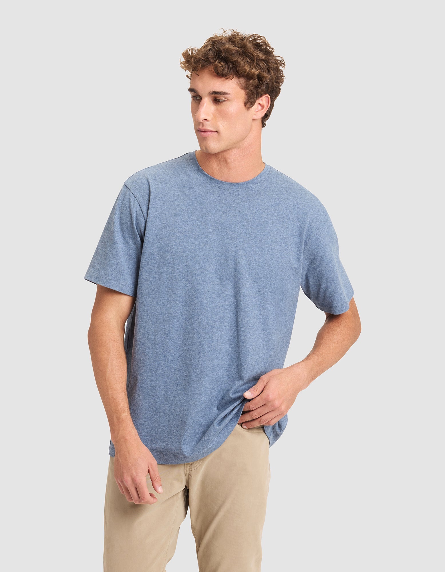 Men's All Day Tee by Cozy Earth at Shirley Shoppe