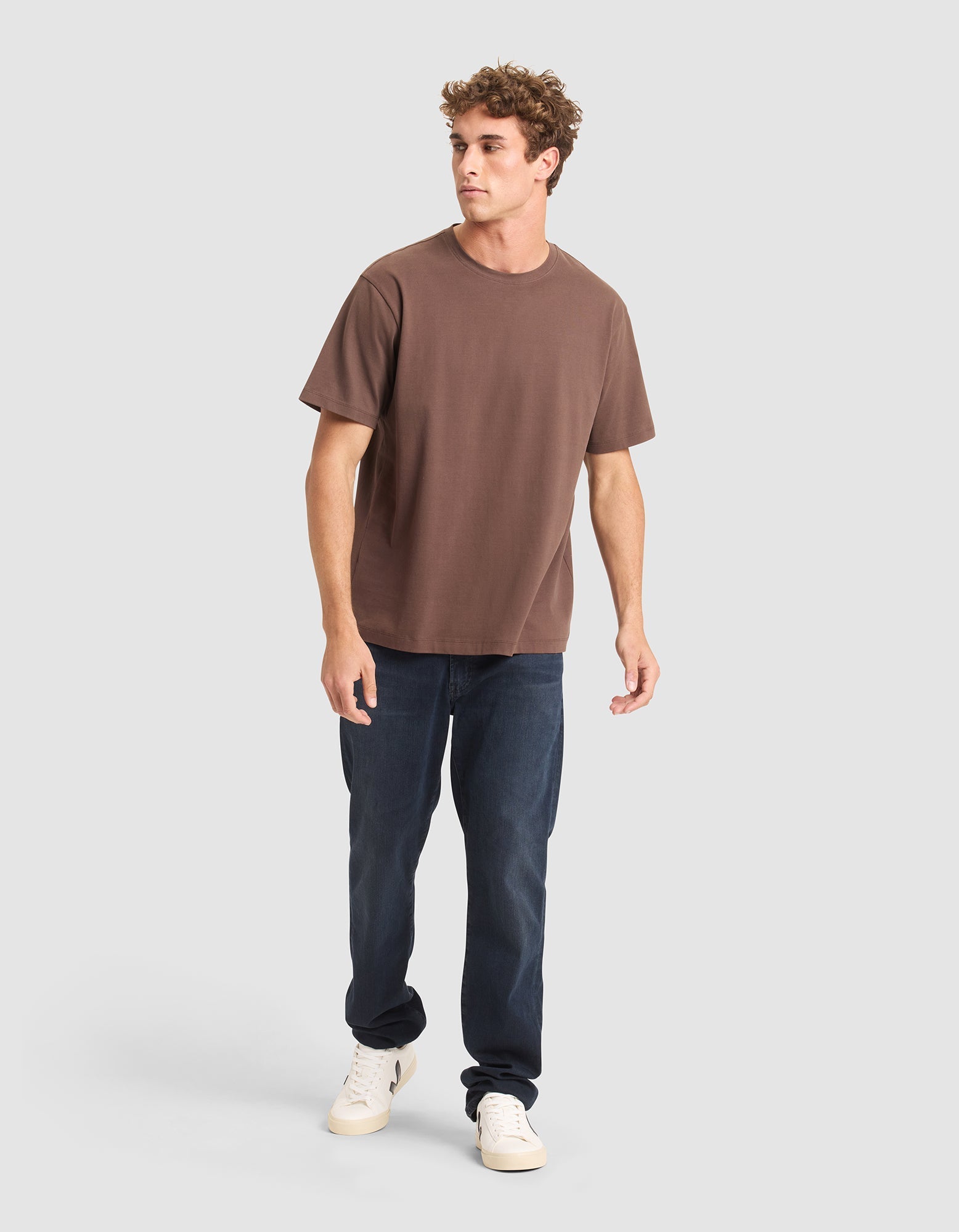 Men's All Day Tee by Cozy Earth at Shirley Shoppe