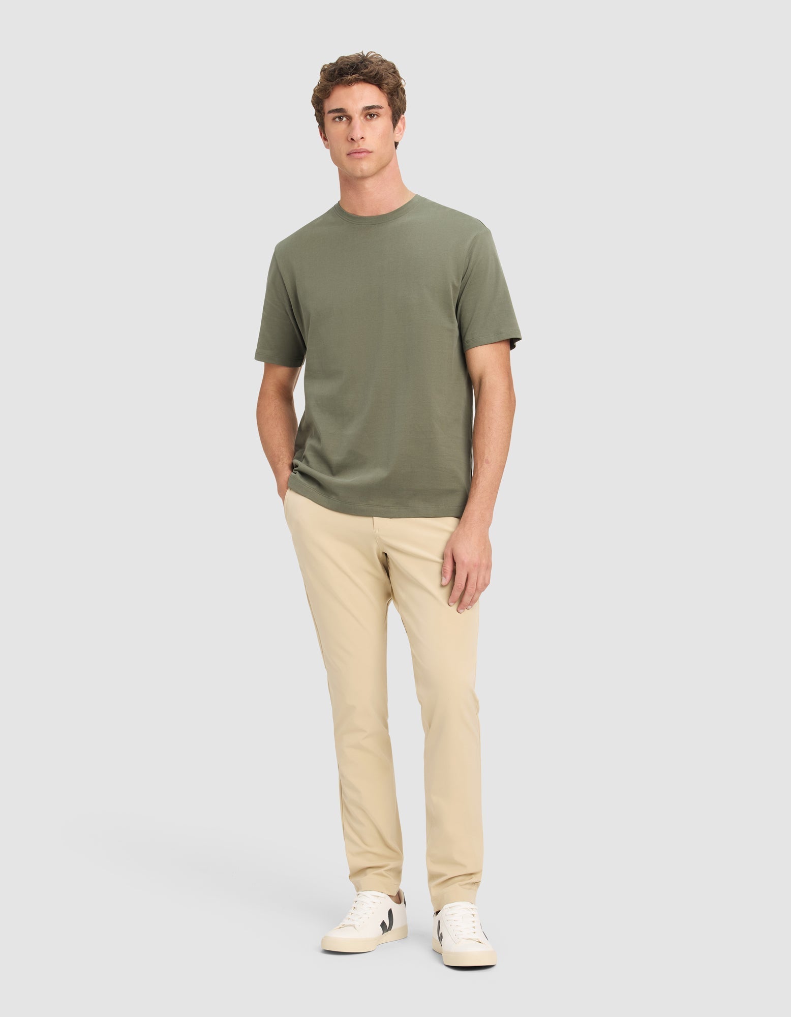 Men's All Day Tee by Cozy Earth at Shirley Shoppe