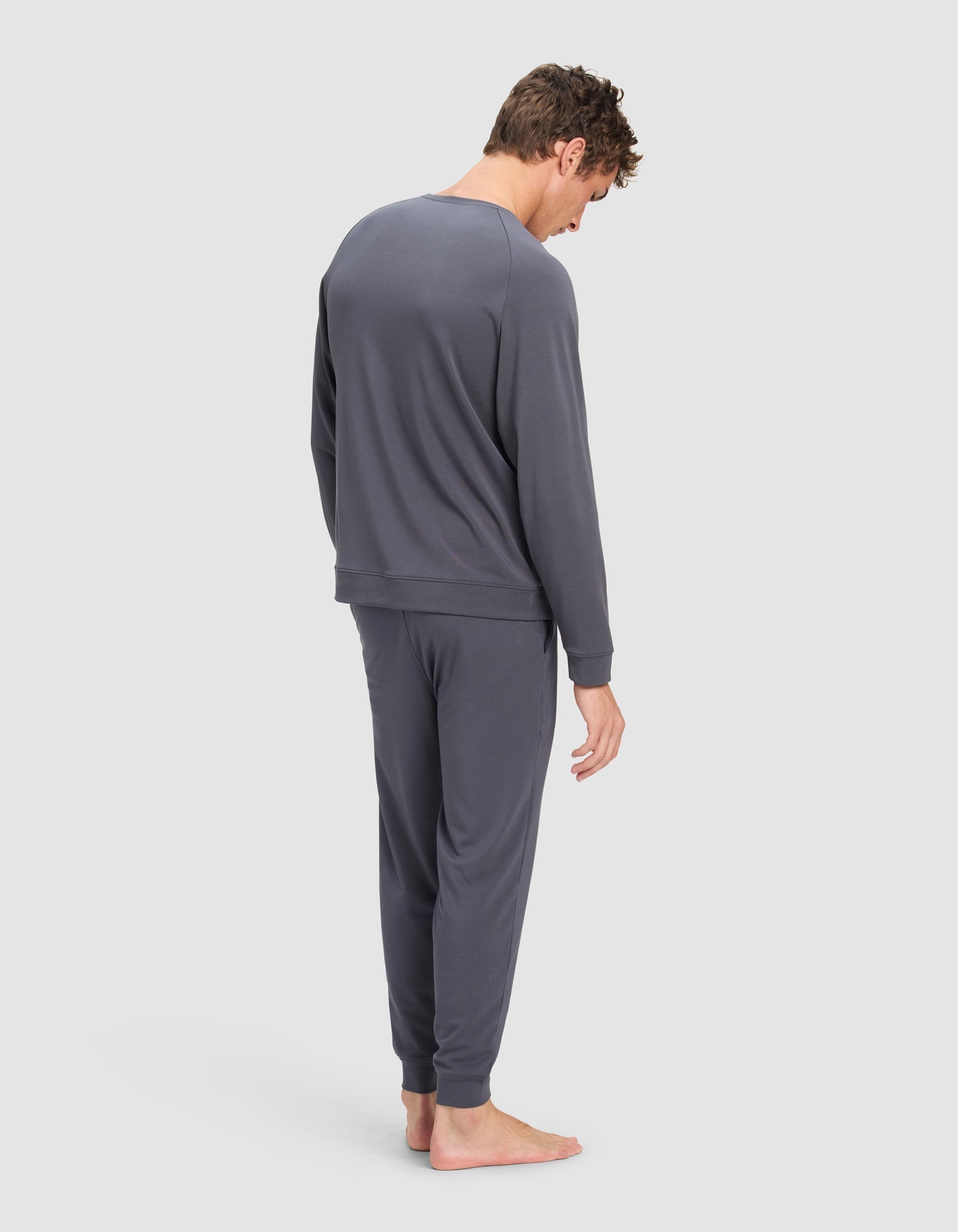 Men's Brushed Bamboo Jogger Set by Cozy Earth at Shirley Shoppe