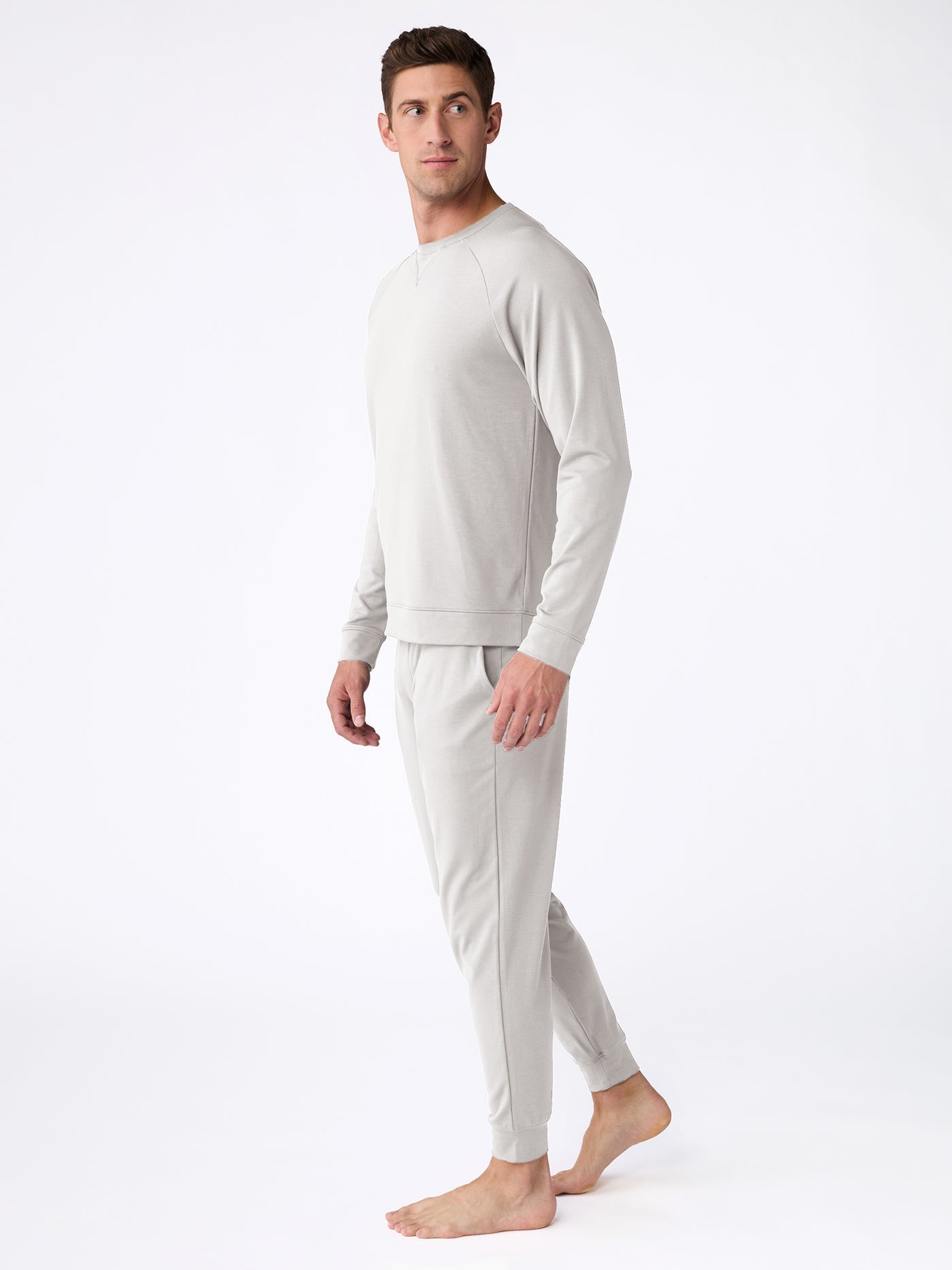Men's Brushed Bamboo Jogger Set by Cozy Earth at Shirley Shoppe