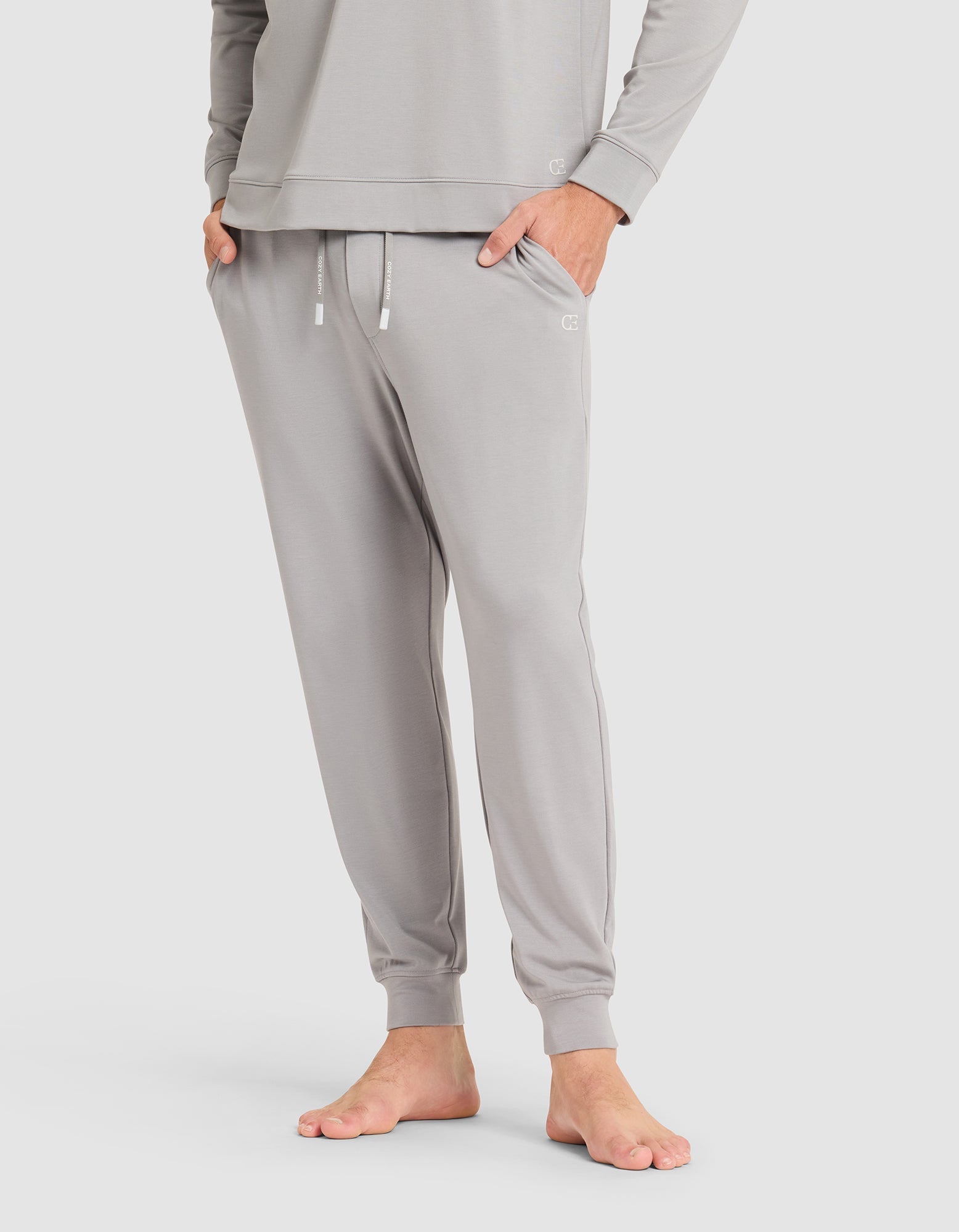 Men's Brushed Bamboo Jogger Set by Cozy Earth at Shirley Shoppe