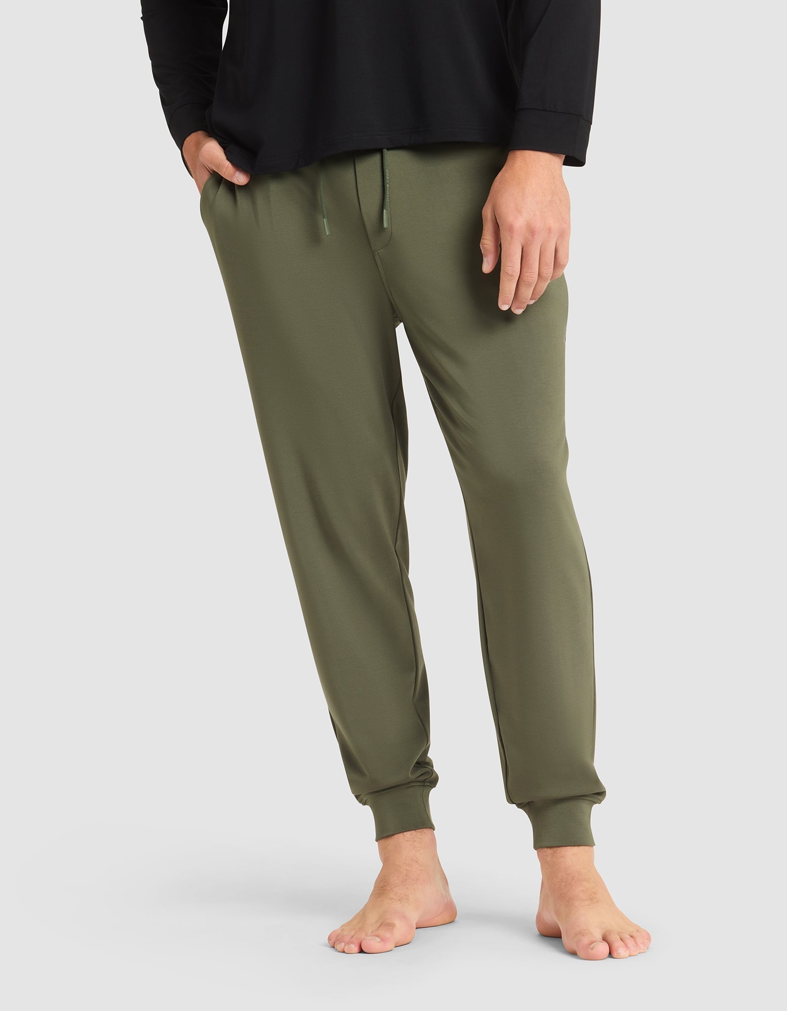 Men's Brushed Bamboo Jogger Set by Cozy Earth at Shirley Shoppe