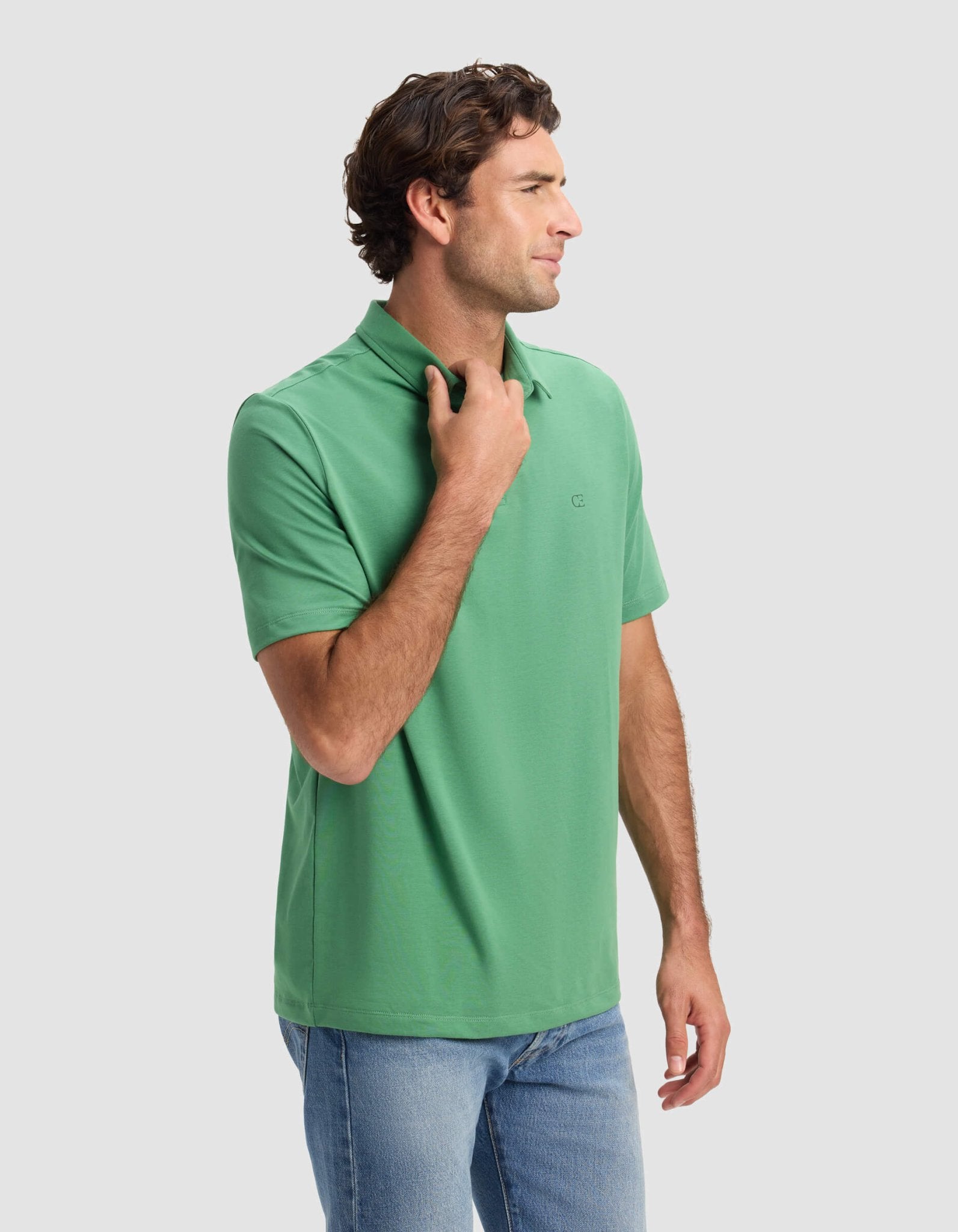 Men's Everyday Polo by Cozy Earth at Shirley Shoppe
