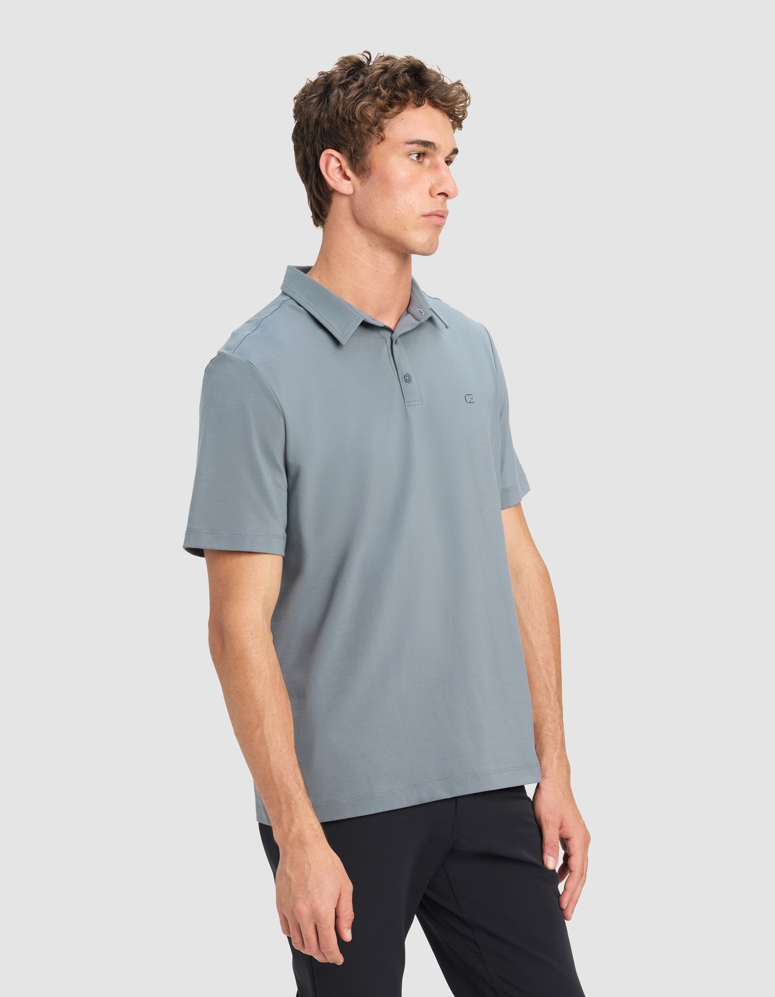 Men's Everyday Polo by Cozy Earth at Shirley Shoppe