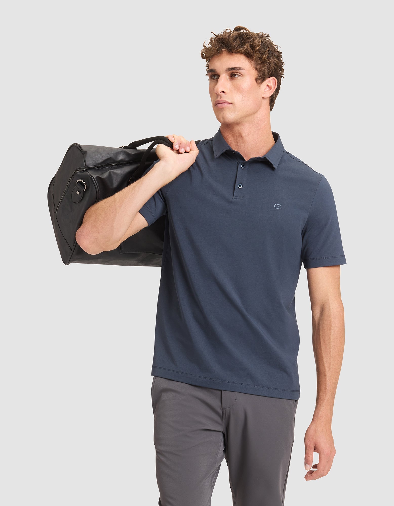 Men's Everyday Polo by Cozy Earth at Shirley Shoppe