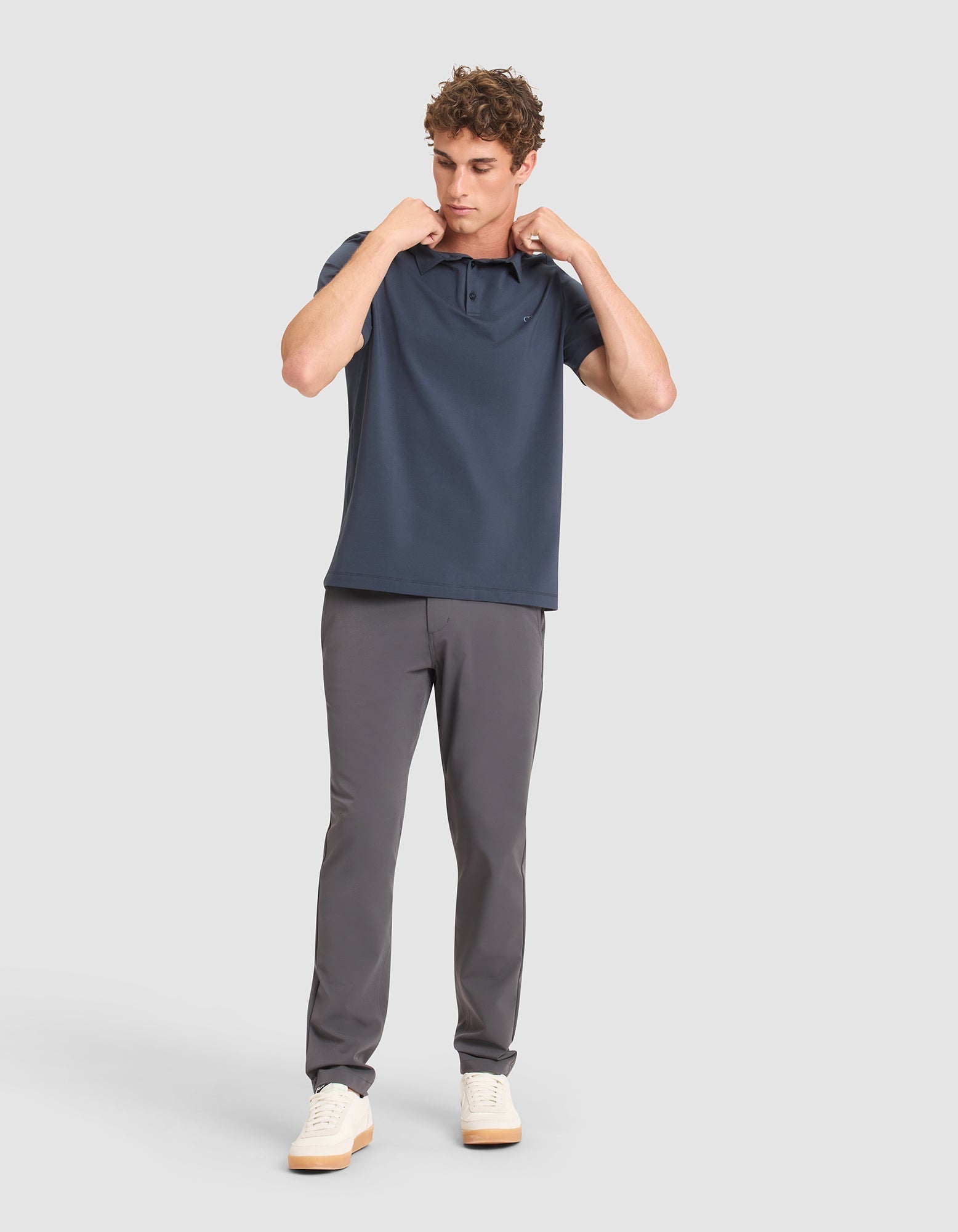 Men's Everyday Polo by Cozy Earth at Shirley Shoppe
