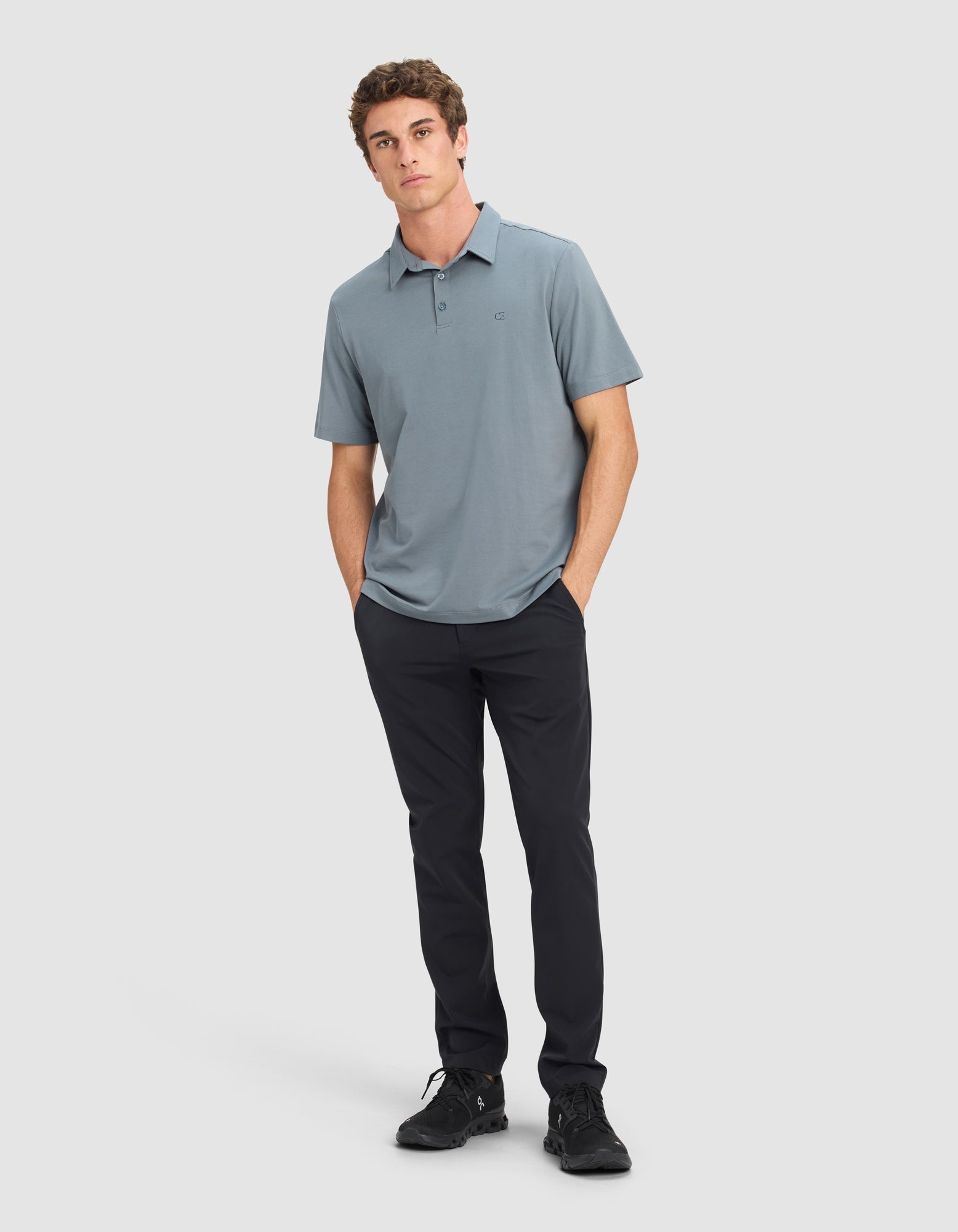 Men's Everyday Polo by Cozy Earth at Shirley Shoppe