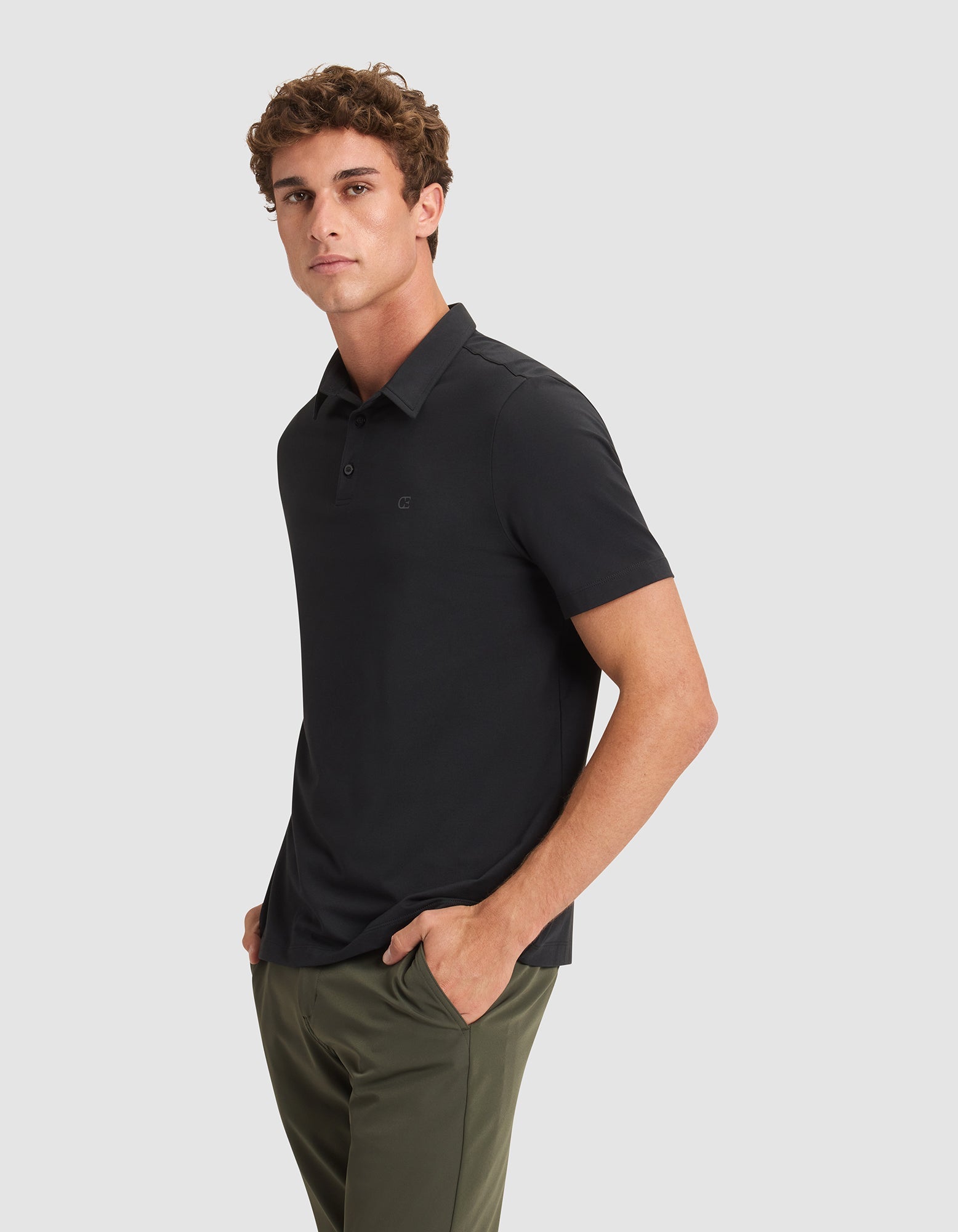 Men's Everyday Polo by Cozy Earth at Shirley Shoppe