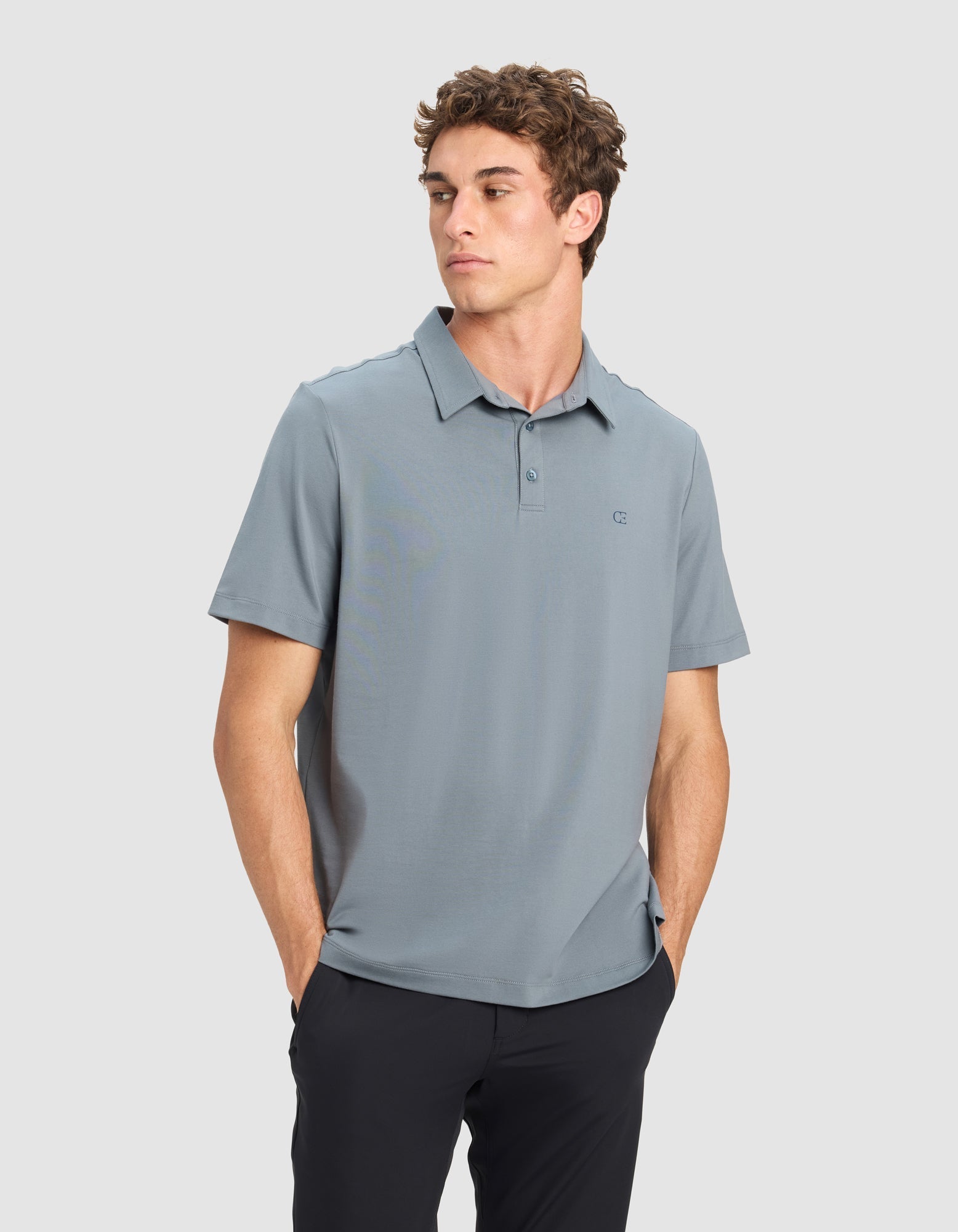 Men's Everyday Polo by Cozy Earth at Shirley Shoppe