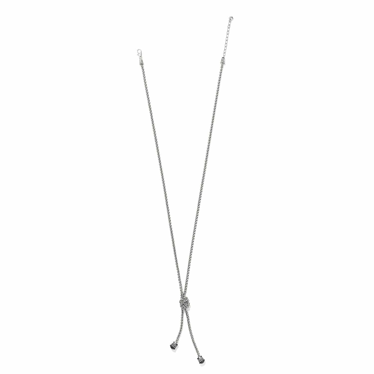 Meridian Ventus Black Y Necklace