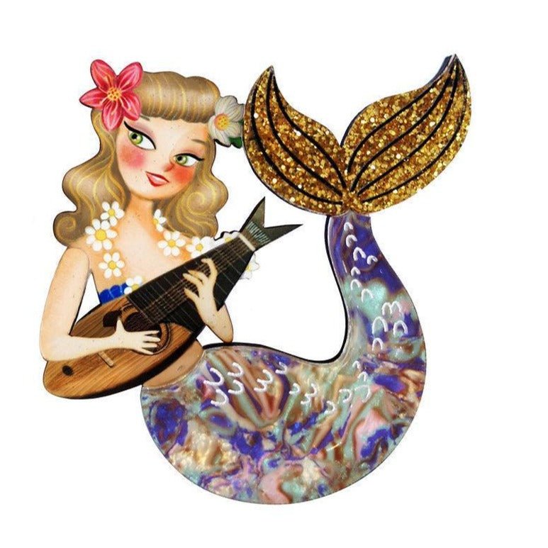 Mermaid Brooch by Laliblue by Quirks! at Shirley Shoppe
