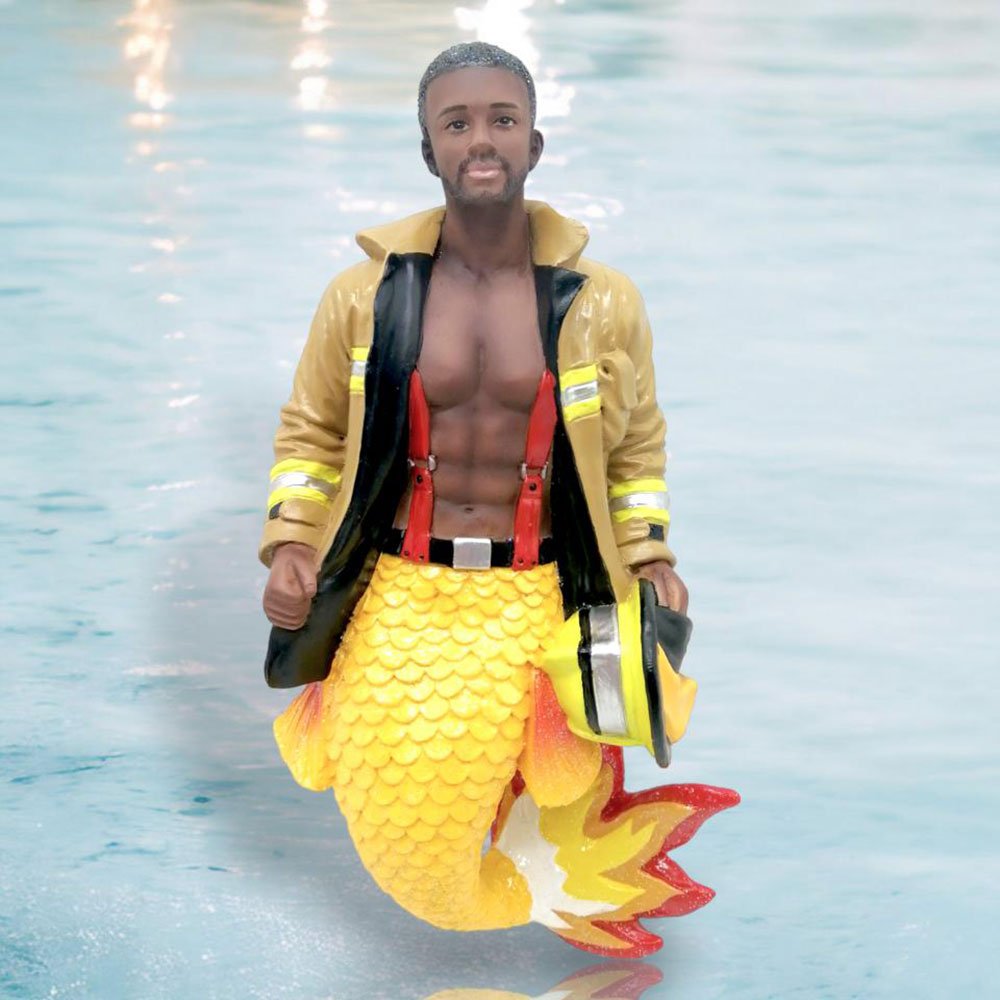 Merman Flaming Bottom by December Diamonds by Quirks! at Shirley Shoppe