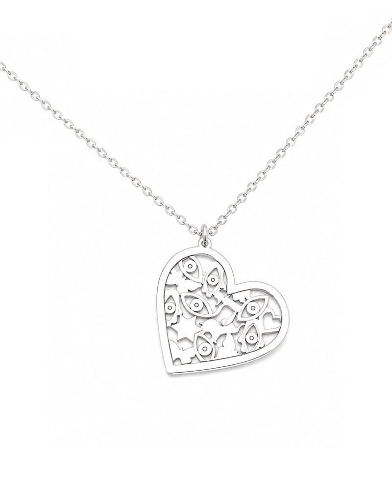 Mia Good Luck Heart Necklace
