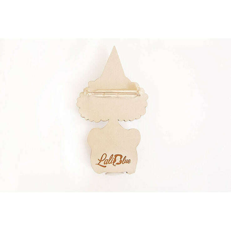 Mime With Cake Brooch by Laliblue