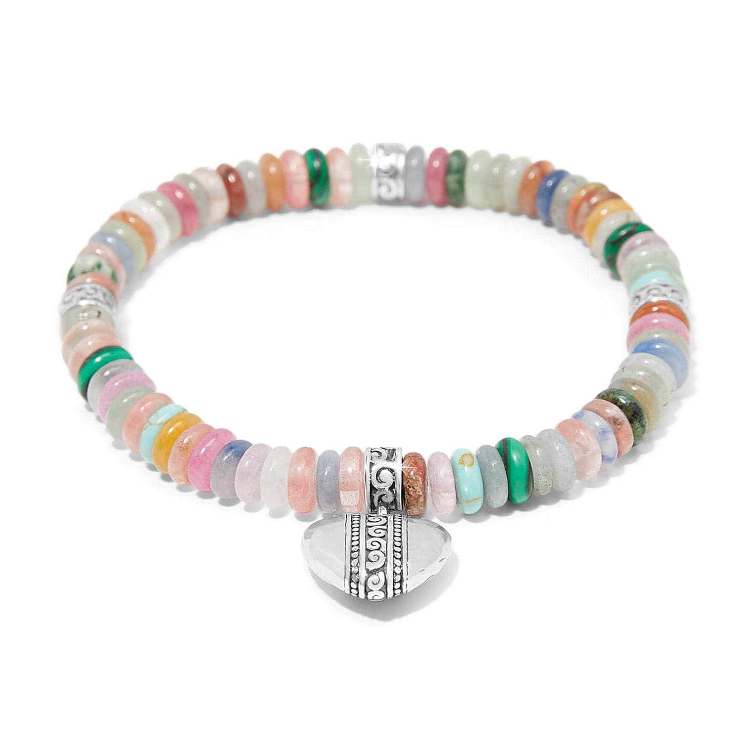Mingle Sweetheart Bead Stretch Bracelet