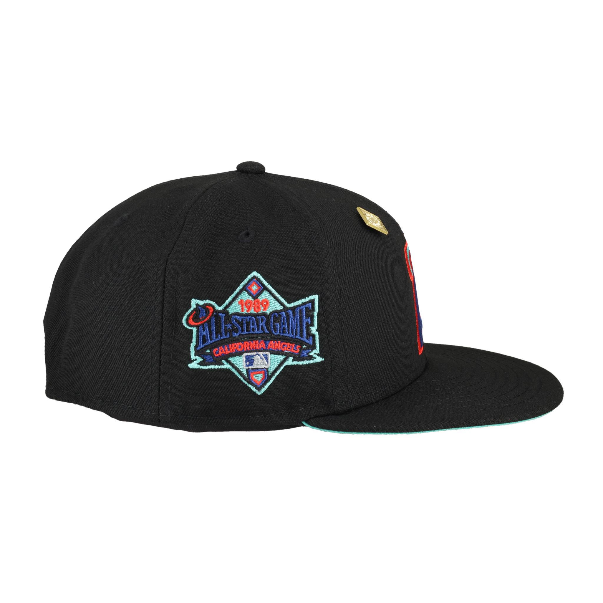 California Angels Mintacular Collection 1989 All Star Game Patch Fitted Hat