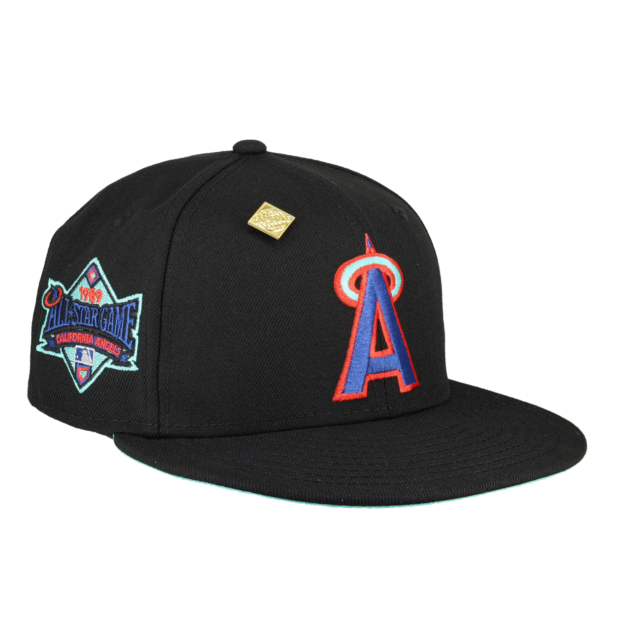 California Angels Mintacular Collection 1989 All Star Game Patch Fitted Hat